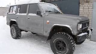 Old Nissan Patrol W260 - обзор подвески,лифт,перенос рессор.