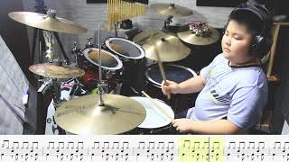 施展&羅中凱 - 沙漠駱駝 Drum Cover By 泊瑞