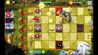 Plants vs. Zombies 2 - Lost City: Day 22 Walkthrough