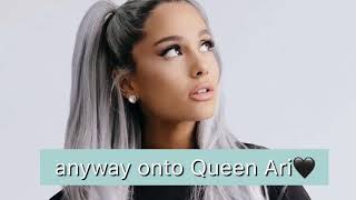 Ariana Grande showing Dua Lipa how to perform