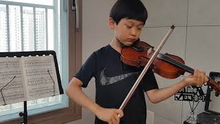 BTS (방탄소년단) - 작은 것들을 위한 시 (Boy With Luv) 바이올린 커버 Violin Cover 오랜만에 노래에 맞추어~/초등 3학년/ 9 yr/
