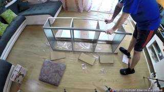 Собираем мебель IKEA - металлический стеллаж IKEA HYLLIS в Time Lapse