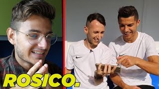 ROSICO! REAZIONE a ILVOSTROCARODEXTER e CRISTIANO RONALDO!