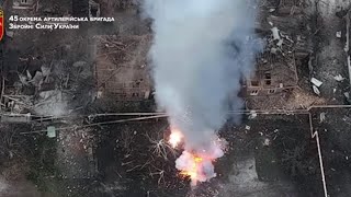ЗСУ показали знищення штабу ПВК Вагнер у Соледарі