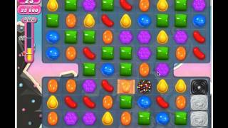 Candy Crush Saga Level 107 - 2 Stars No Boosters