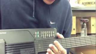 1981 Casio DG-1 Digital Synth Guitar - Full Demo