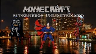 Minecraft: Super Heroes Unlimited Mod Showcase 1.5.1/1.5.2 w/Romelez and Samuel