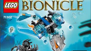 LEGO® Bionicle 71302 Акида, Тотемное животное Воды. Инструкция по сборке