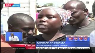 KTN Leo taarifa kamili: Jumba laporomoka Mombasa - 08/05/2017