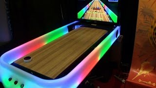 DiscGlo Shuffle - Virtual Shuffleboard Bowing Game - BOSA 2014 Silver Award - BMIGaming - Arach