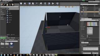 Unreal Engine 4 - [1-02] Making a door / window / room / wall (Beginner) (v4.13)