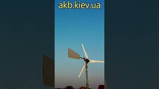 Ветряк из мотор колеса