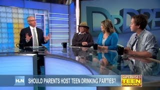 Should parents let teens drink at home?