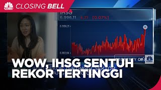 IHSG Sentuh Rekor Tertinggi, Ini Bocoran Sektor Prospek Cuan