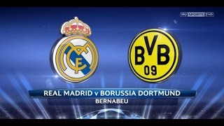 Лига Чемпионов. Реал Мадрид - Боруссия Д 07.12 Real Madrid  - Borussia Dortmund Champions League