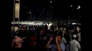 DXB mall dancing fountain