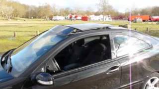 Toit ouvrant panoramique du coupé sport