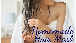 Домашна маска за растеж и хидратиране на косата / Homemade hair mask