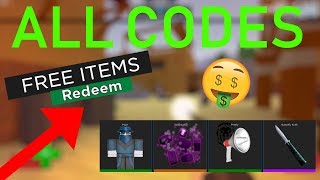 ALL *WORKING* CODES IN ROBLOX ARSENAL 2019!