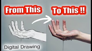 Digital Painitng Realistic Hand