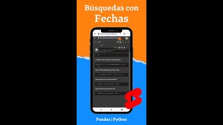 ¿Cómo buscar con fechas en un dataframe? | Python en menos de 60 segundos | Shorts