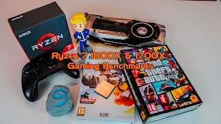 AMD Ryzen 7 vs. Intel - Gaming Benchmarks - 1800X og 1700X - Tweak.dk
