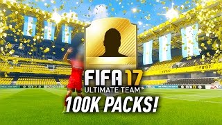 FIFA 17 100K PACKS! NEW WALKOUT ANIMATION!