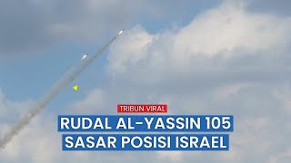 Brigade Al-Quds Klaim Membom Situs Militer Israel, Rentetan Roket Meluncur