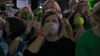 Live from Greens headquarters on German federal election night