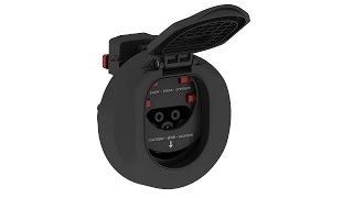 Typ 2S (T2S) Ladesteckdose IP54 mit Shutter by Bals