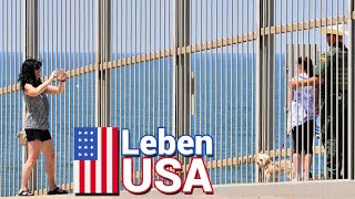 Grenze USA und Mexiko: Mexikaner an der Mauer!