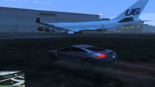 как самолеты приземляются в GTA 5...