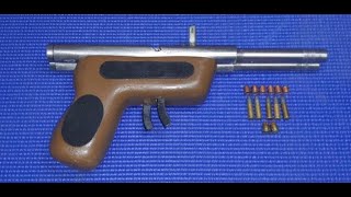 Double shot homemade pistol