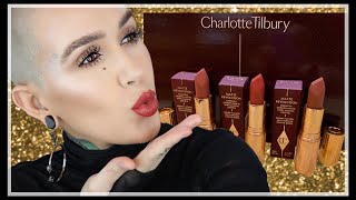Charlotte Tilbury Supermodel Lipsticks: Lip Swatches & Comparisons