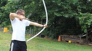 Powerful pvc pipe bow under $10