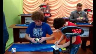 Nelidovo Open 2013. 3x3. Semifinal. Пятая попытка. 15.43