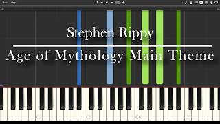Age of Mythology Main Theme - Piano Cover + Sheets