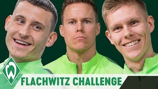 FLACHWITZ CHALLENGE PART 2 mit Aron Johannsson, Niklas Moisander & Maxi Eggestein | SV Werder Bremen