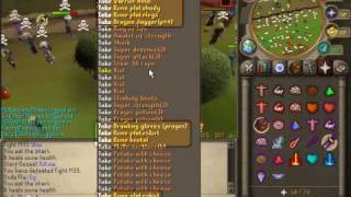 RuneScape BH world 1 DikBil Yoda ftw 30m+ pked 25m+ loot Pt 2