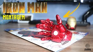 IRON MAN MARK 3 Planeta DeAgostini Montagem Fascículo 3º Mão Direita