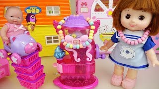 Baby doli and jewelry maker doll toys play