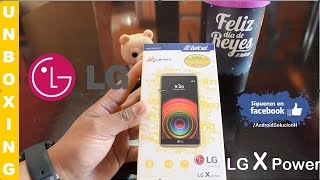 LG X Power Caracteristicas Primeras Impresiones: Unboxing