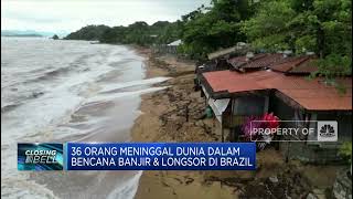 Brazil Dilanda Bencana Banjir & Longsor, 36 Orang Tewas