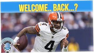 Browns Quarterback Deshaun Watson Moves Forward with Games