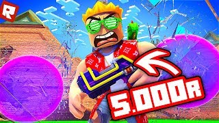 САМАЯ ДОРОГАЯ ПУШКА ЗА 5000 РОБУКСОВ! | Roblox