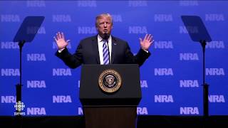 Donald Trump's full speech at NRA annual convention