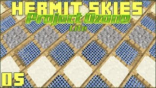 Hermit Skies 05 Automated Sieving! (Project Ozone Lite Skyblock Modded Minecraft)