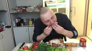 Блюдо из НИЧЕГО итинг мукбанг mukbang eating