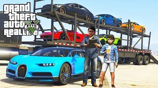 РЕАЛЬНАЯ ЖИЗНЬ В GTA 5 - ШКОЛЬНИК УГНАЛ ДОРОГИЕ СУПЕРКАРЫ!