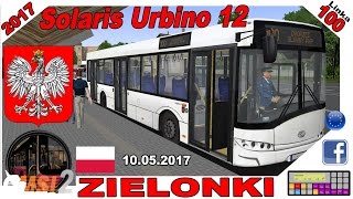 OMSI 2 - ZIELONKI - Linka: 100 - Bagienniki X Dworzec Glowny (Solaris Urbino 12)